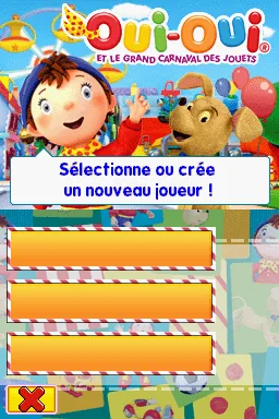 Oui-Oui et le Grand Carnaval des Jouets title screen