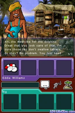 Schatz der Delfine, Der screenshot