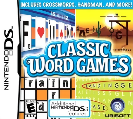 Backdrop artwork for Classic Word Games (Europe) (NDSi Enhanced)