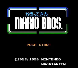 Kaettekita Mario Bros. screenshot