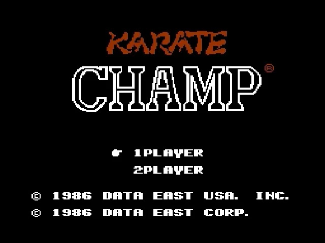 Karate Champ screenshot