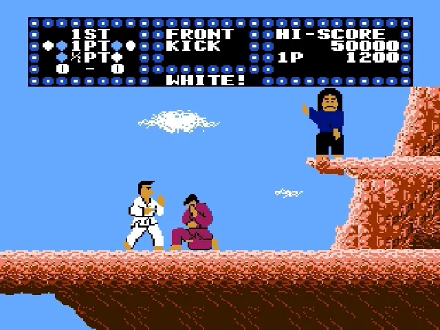 Backdrop artwork for Karate Champ