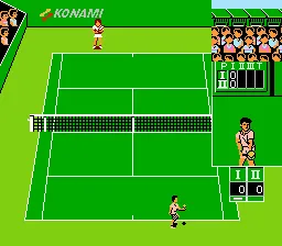 Backdrop artwork for Konamic Tennis