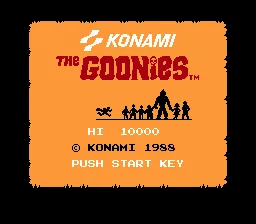 Goonies screenshot