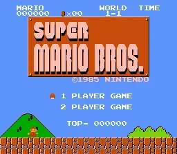 Super Mario Brothers screenshot