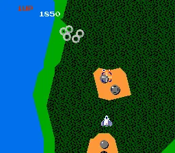 Backdrop artwork for Xevious