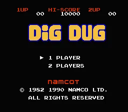 Dig Dug screenshot