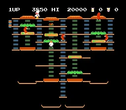 Backdrop artwork for BurgerTime
