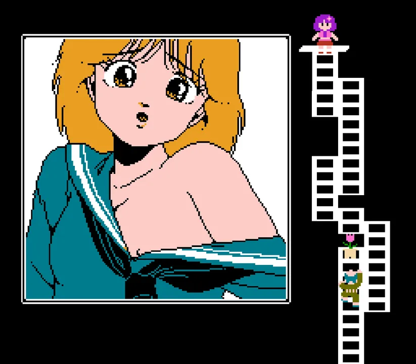 Backdrop artwork for Sailor Fuku Bishoujo Zukan Vol. 1