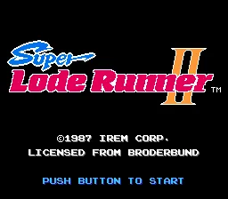 Super Lode Runner II screenshot