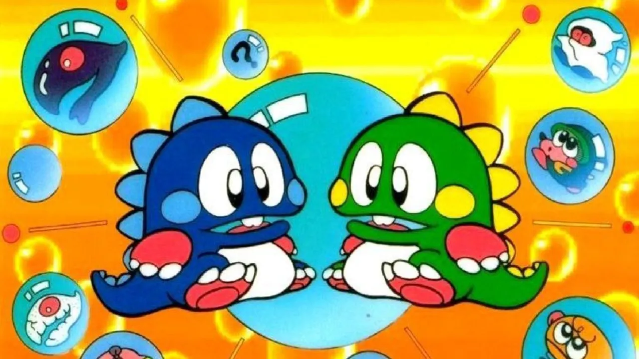 Backdrop artwork for Bubble Bobble