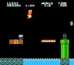 Backdrop artwork for Super Mario Brothers 2