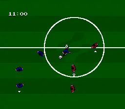 Backdrop artwork for Exciting Soccer: Konami Cup
