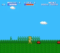 Backdrop artwork for Link no Bouken: The Legend of Zelda 2