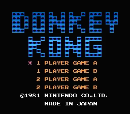 Donkey Kong screenshot