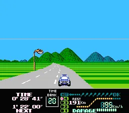 Backdrop artwork for Famicom Grand Prix II: 3D Hot Rally