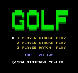Golf screenshot