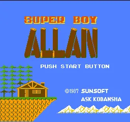 Super Boy Allan screenshot
