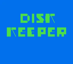 Disk Keeper title screen