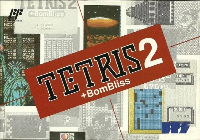 Tetris 2 + BomBliss box art