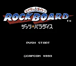 Backdrop artwork for Wily & Light no Rockboard: That's Paradise