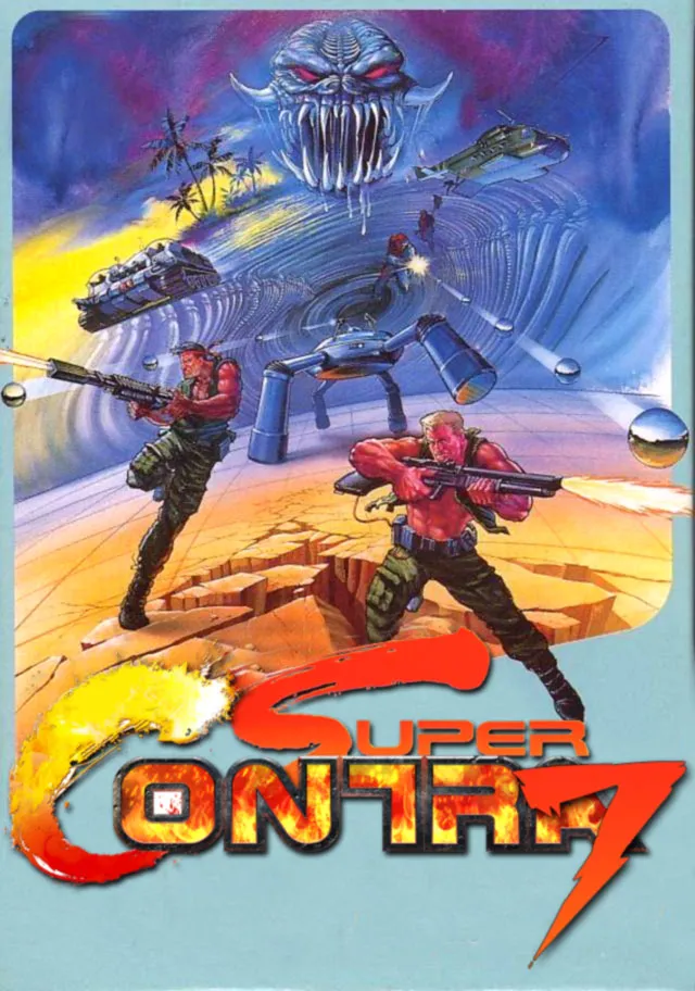 Backdrop artwork for Super Contra 7