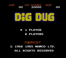 Dig Dug screenshot