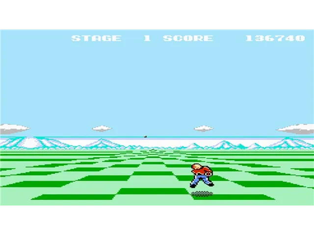 Space Harrier screenshot