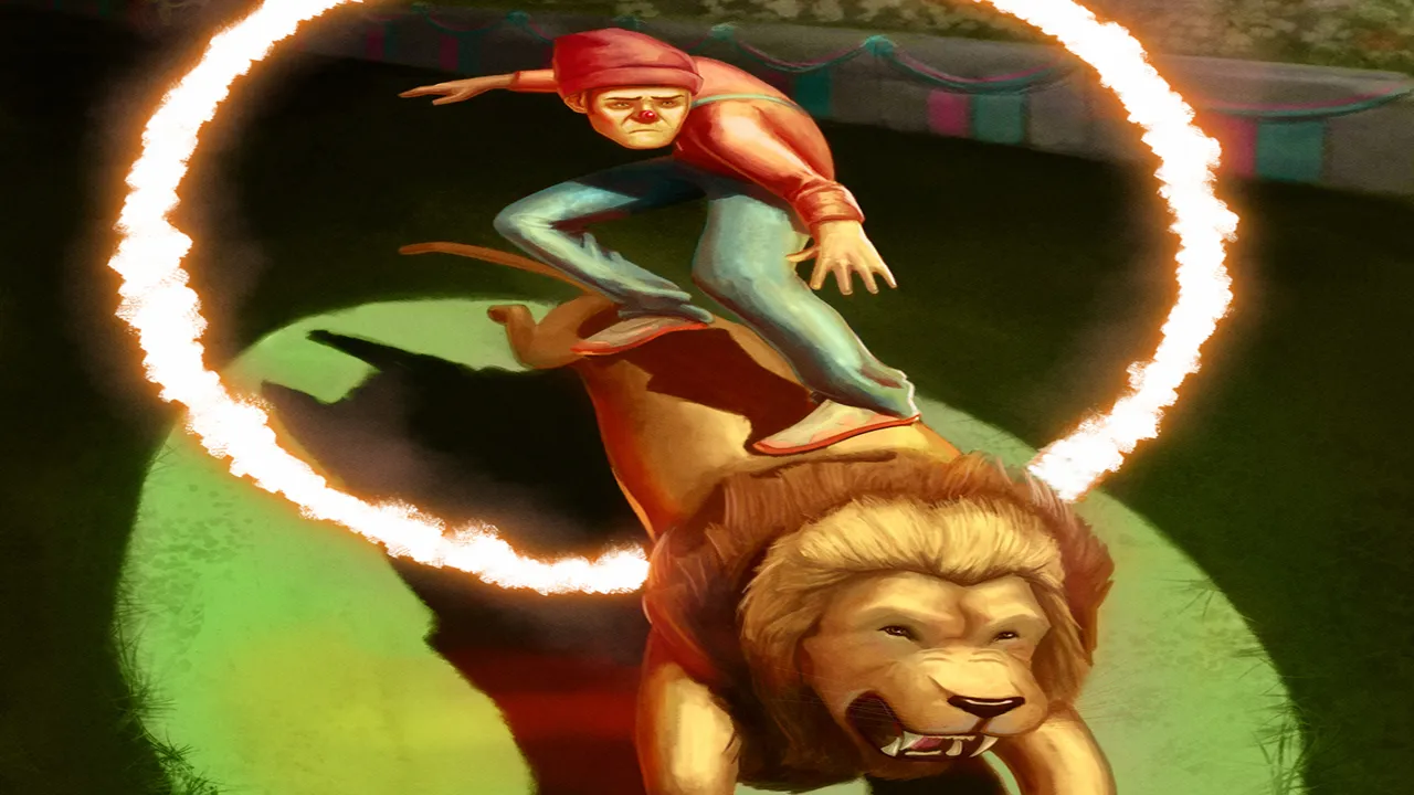 Backdrop artwork for Circus Charlie