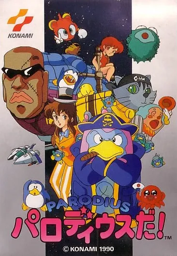 Parodius Da! box art
