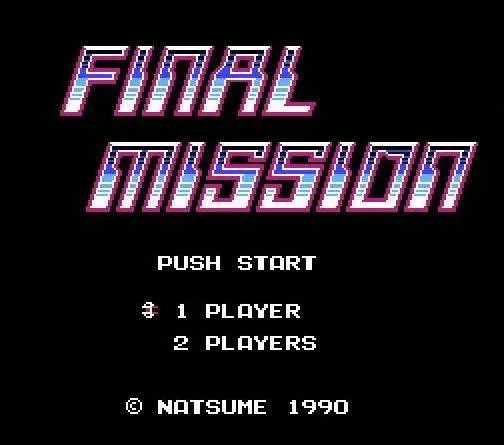 Backdrop artwork for Final Mission