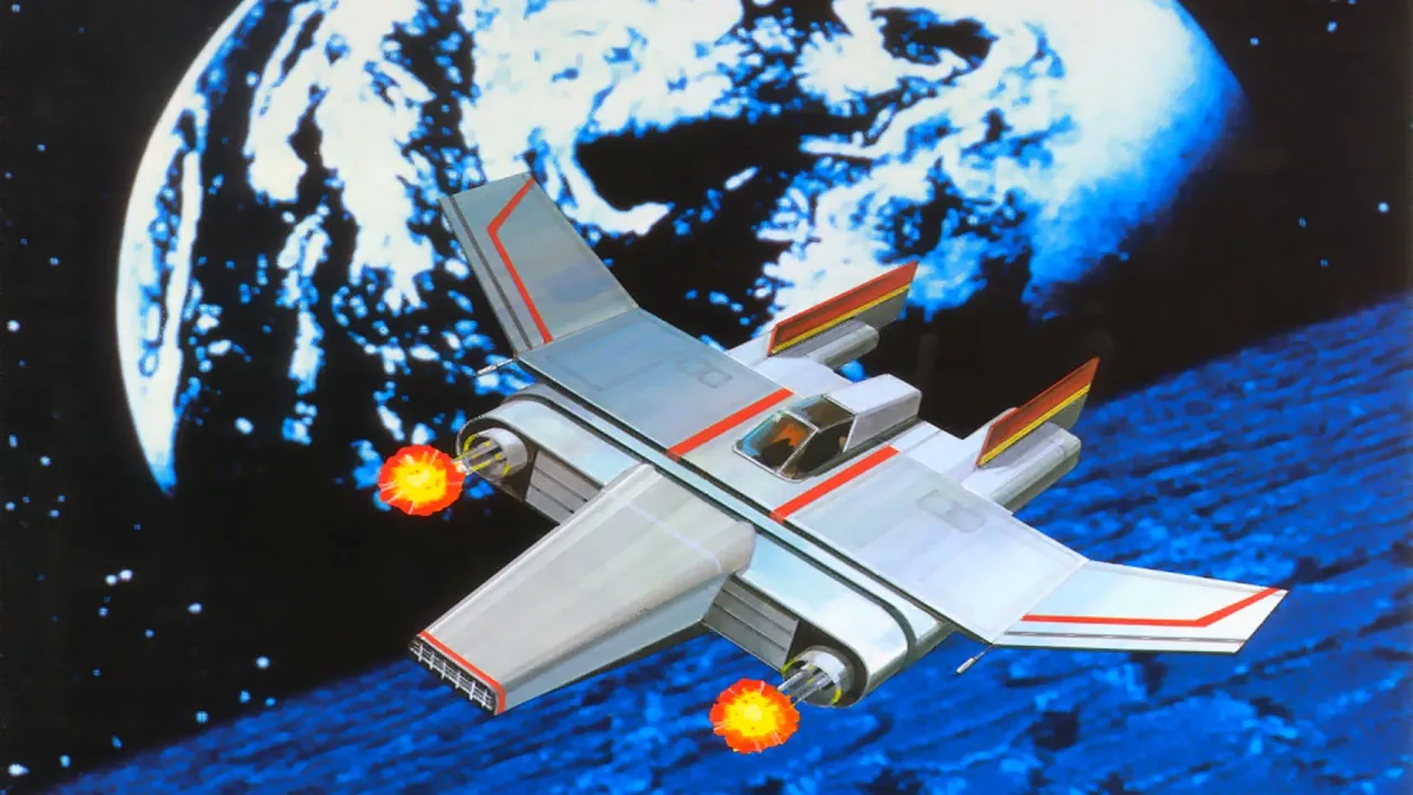 Backdrop artwork for Exerion