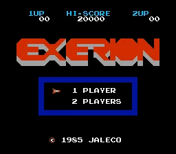 Exerion screenshot