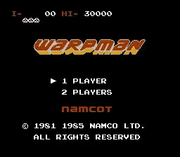 Warpman screenshot