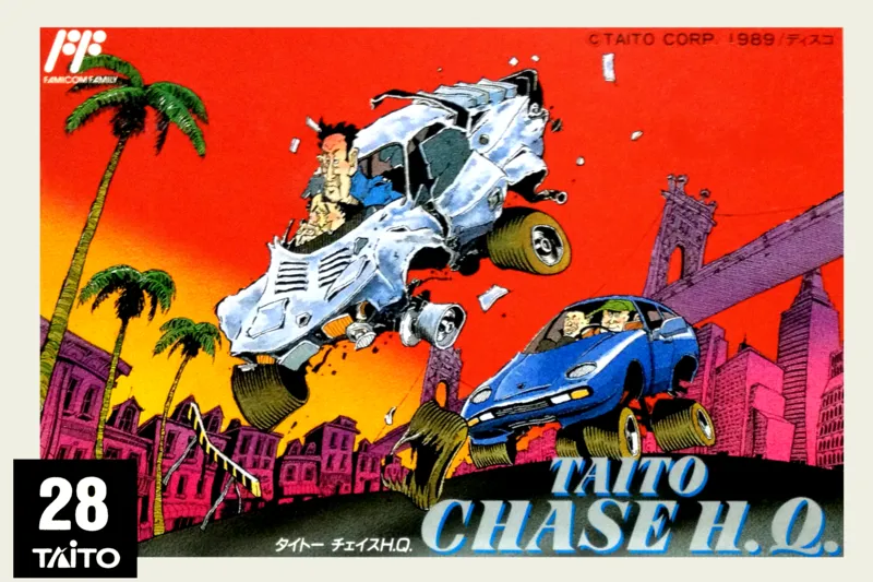 Taito Chase H.Q. box art