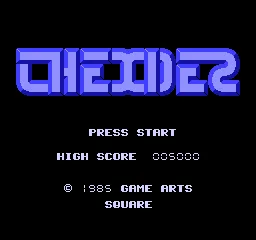 Thexder screenshot