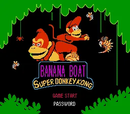 Backdrop artwork for Super Donkey Kong: Xiang Jiao Chuan