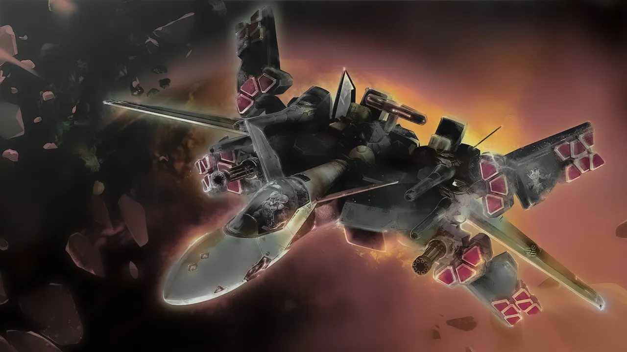 Backdrop artwork for Uchuu Keibitai SDF