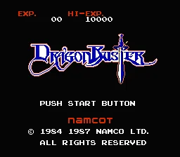 Dragon Buster screenshot