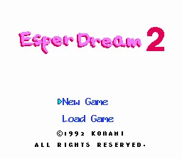 Backdrop artwork for Esper Dream 2: Aratanaru Tatakai