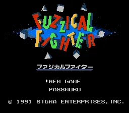 Backdrop artwork for Fuzzical Fighter