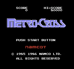 Metro-Cross screenshot