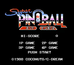 Backdrop artwork for Super Pinball