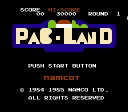 Pac-Land screenshot