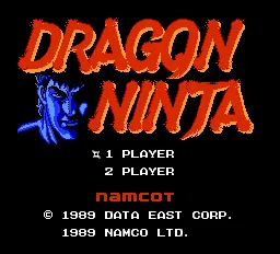 Backdrop artwork for Dragon Ninja