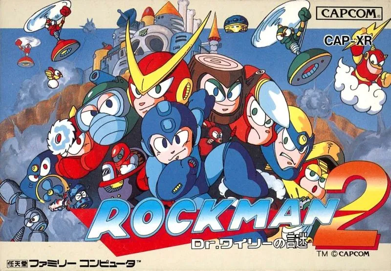 Rockman 2: Dr. Wily no Nazo box art