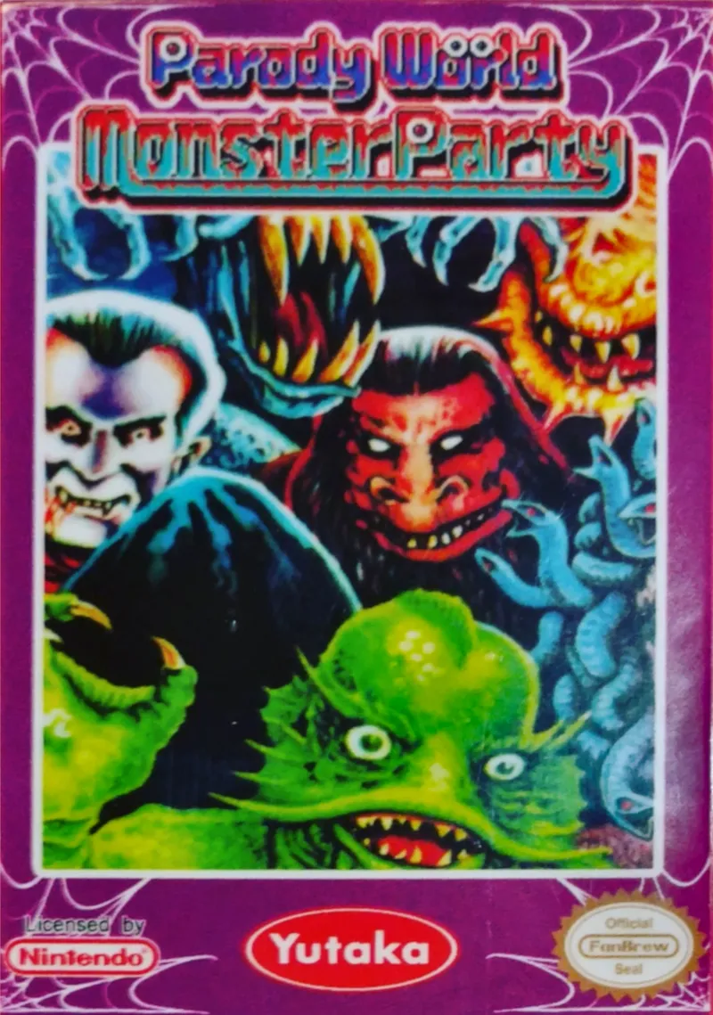 Parodi Wārudo: Monsutā Pātī box art