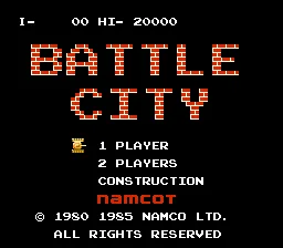 Battle City screenshot
