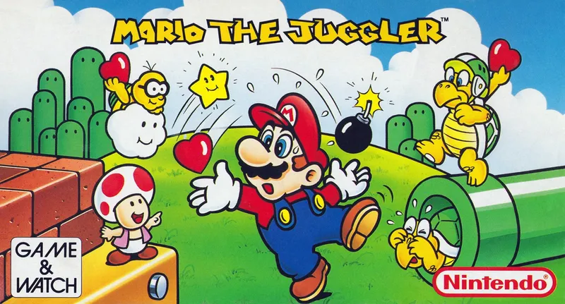 Mario the Juggler box art