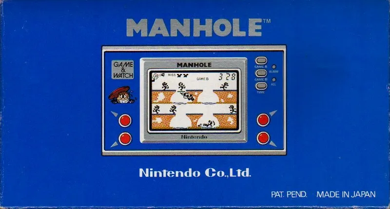 Manhole (New Wide Screen) box back
